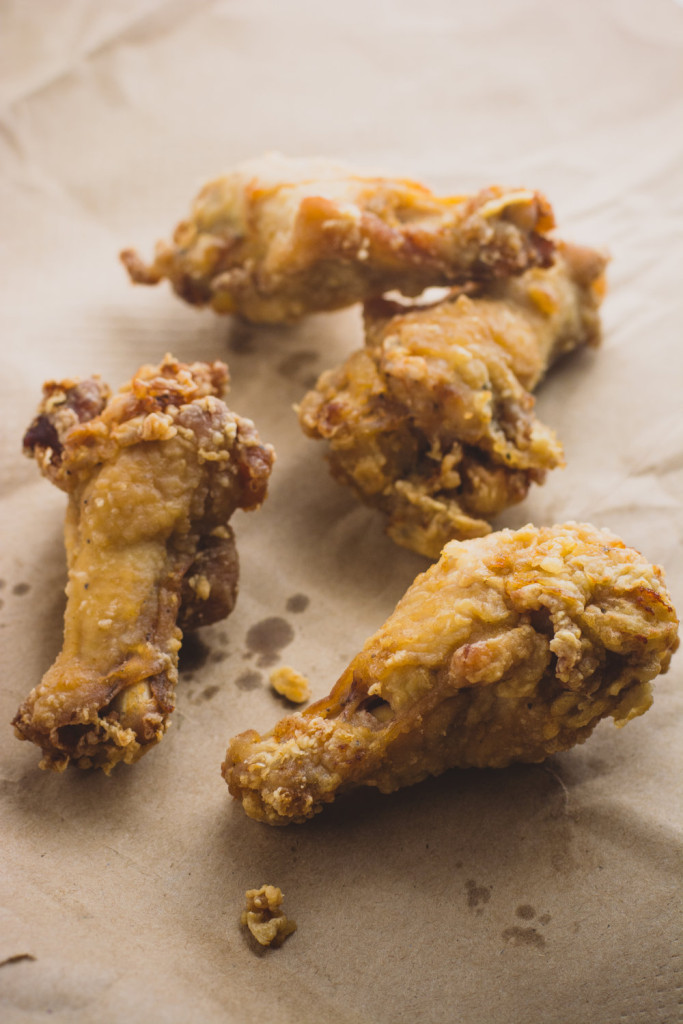 Fried Chicken Wings Wok & Skillet