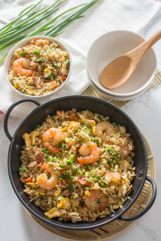 Bacon Fried Rice A stepbystep guide by Wok & Skillet