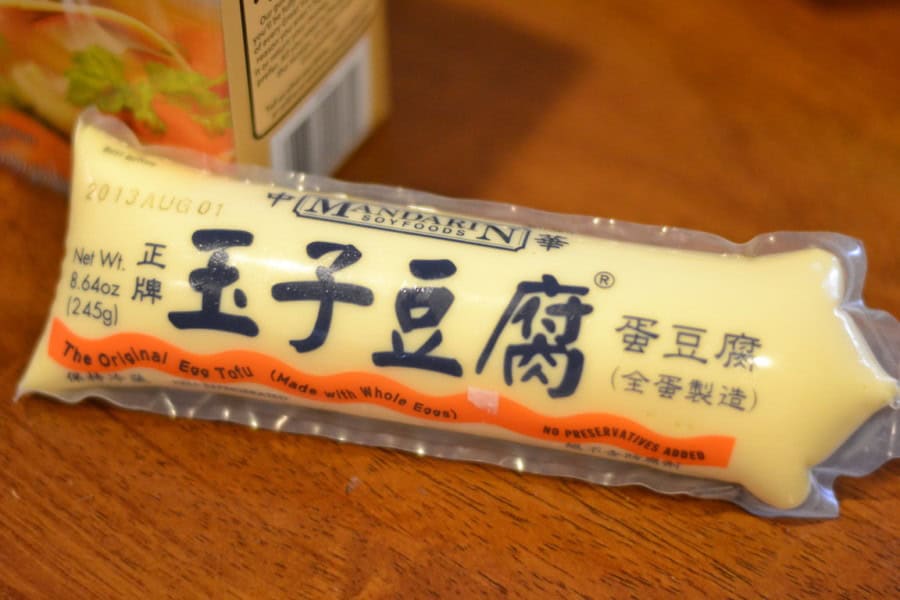 Egg Tofu with Ground Pork