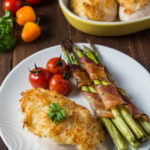 Parmesan Crusted Chicken is guaranteed to turn out super-moist and juicy every single time. Takes just minutes to prepare which makes it perfect for a family weeknight meal yet it is elegant enough for your next romantic evening in.