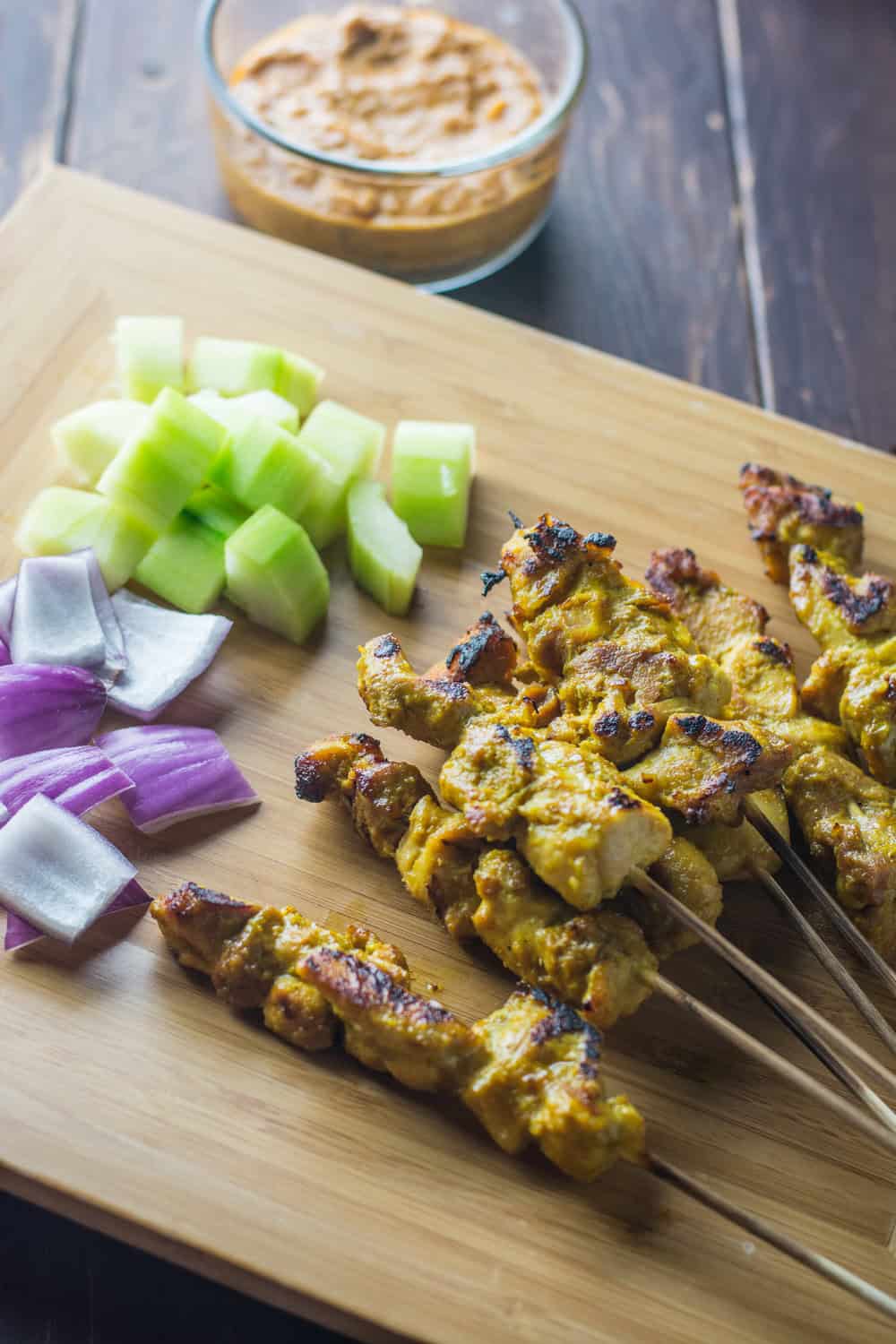 Malaysian Chicken Satay - Wok & Skillet