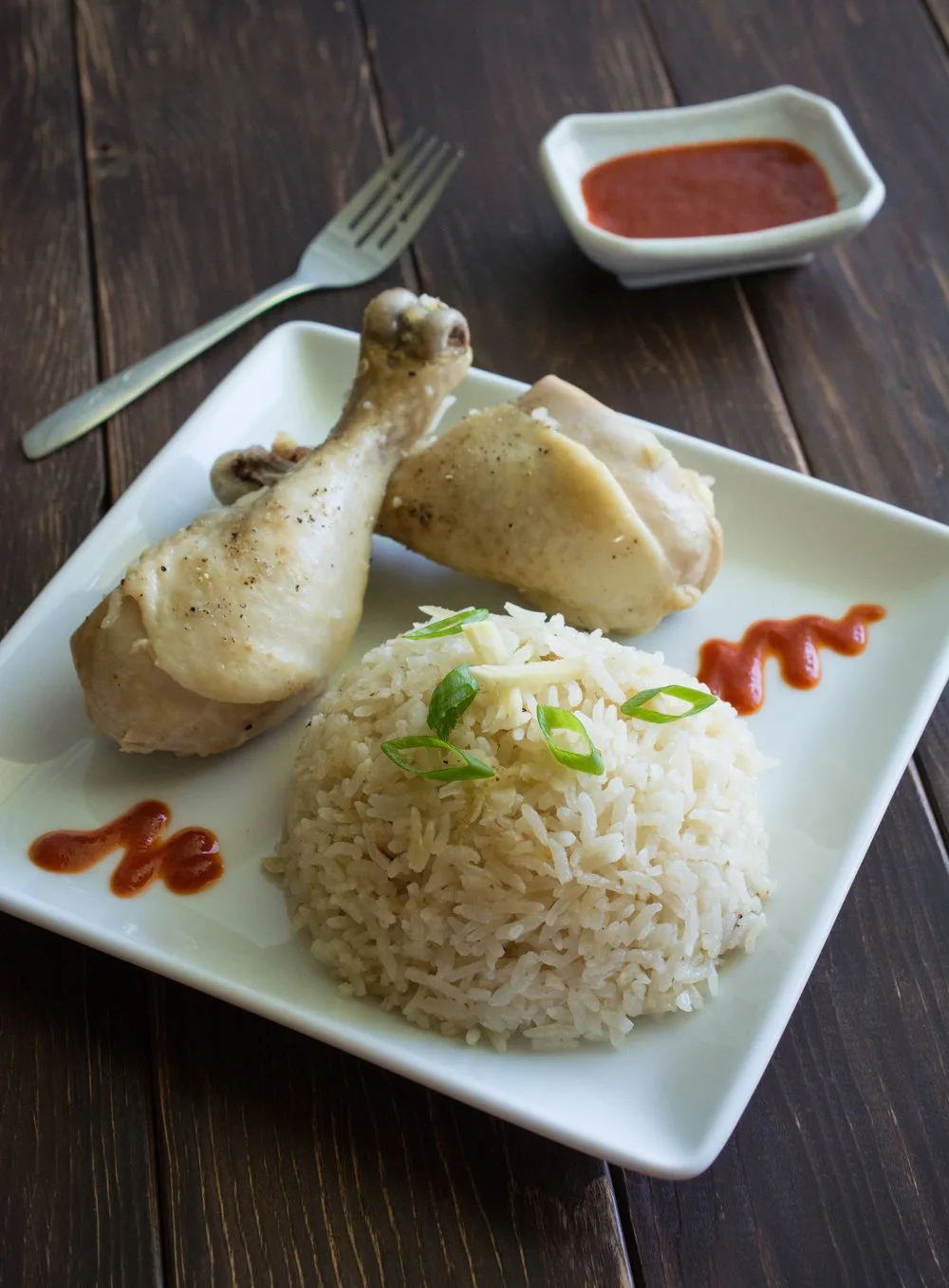 Rice cooker Hainanese chicken rice recipe