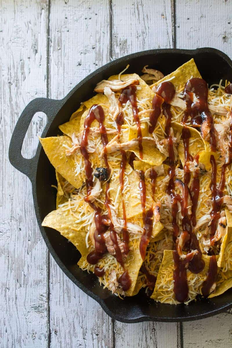 BBQ Chicken Nachos