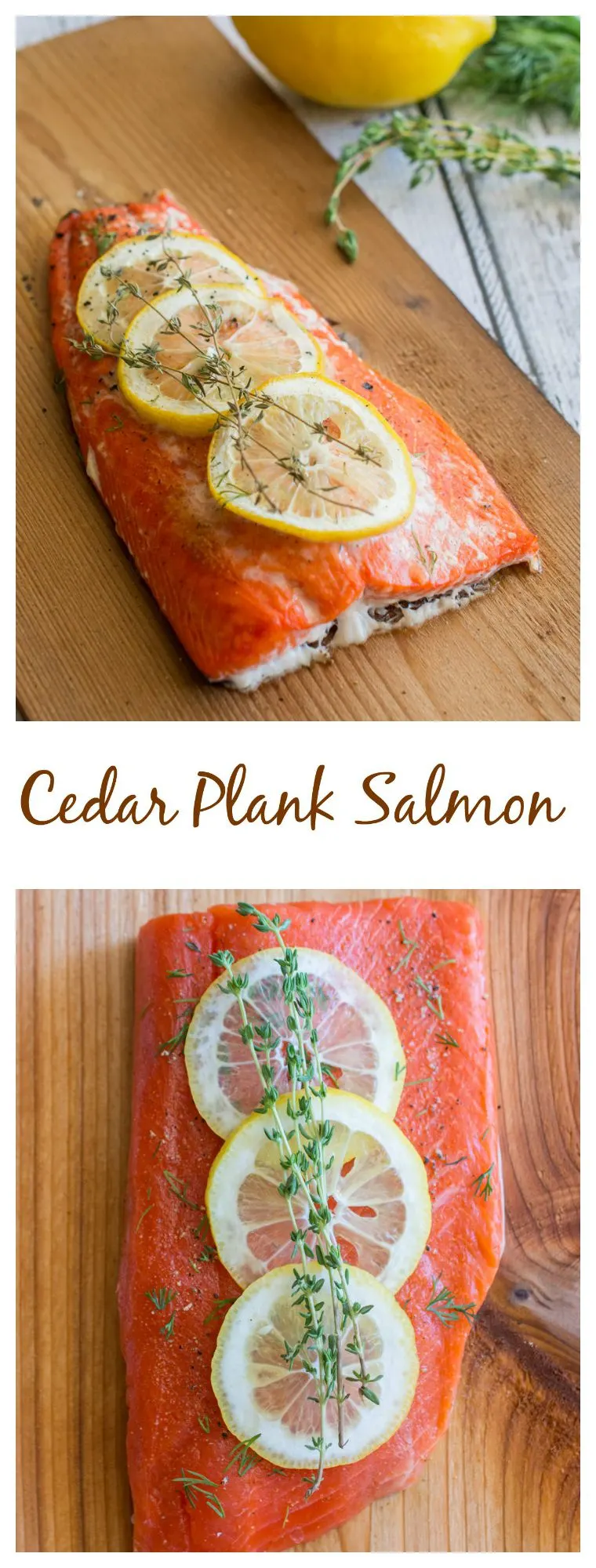Cedar Plank Salmon - wokandskillet.com