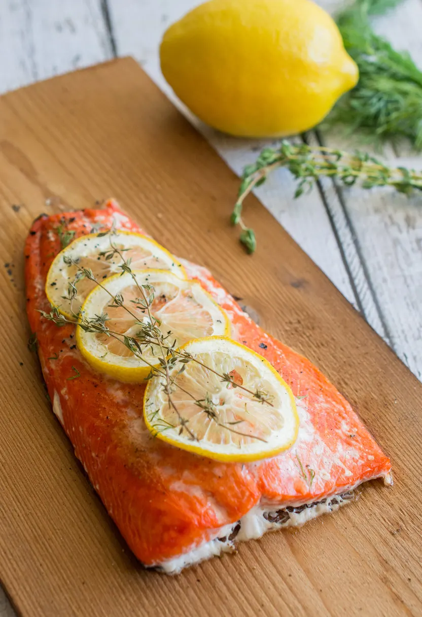 Cedar Plank Salmon - wokandskillet.com