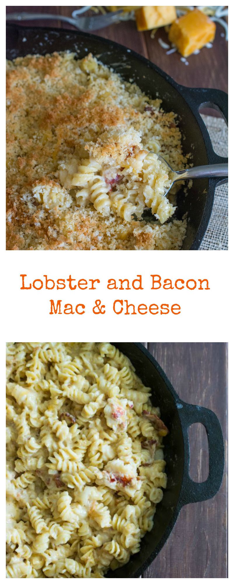 Lobster and Bacon Mac & Cheese - wokandskillet.com