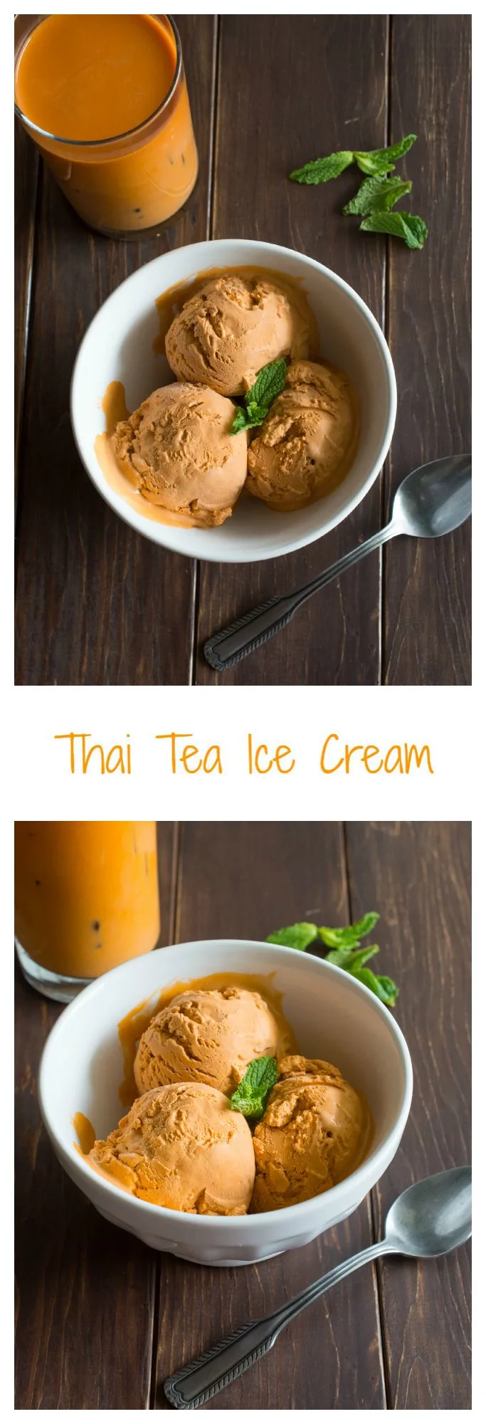 Thai Tea Ice Cream - wokandskillet.com