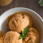 thai tea ice cream pin