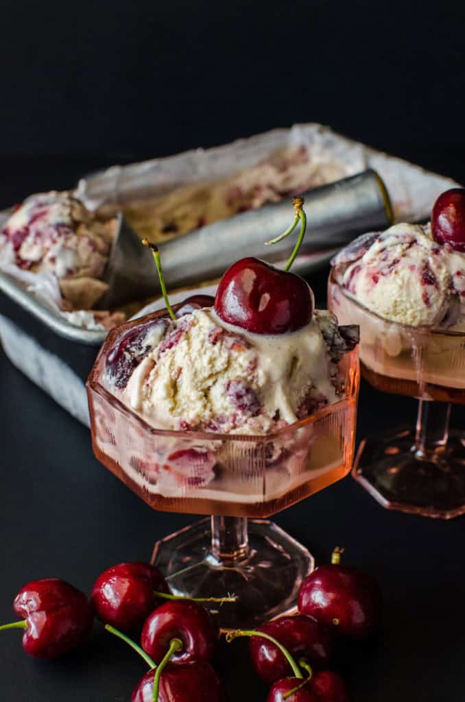 Kahlua Cherry Ice Cream