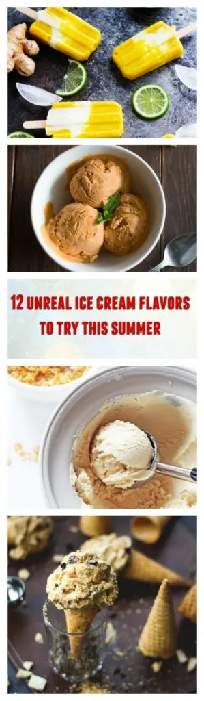 Unreal Ice Cream Flavors
