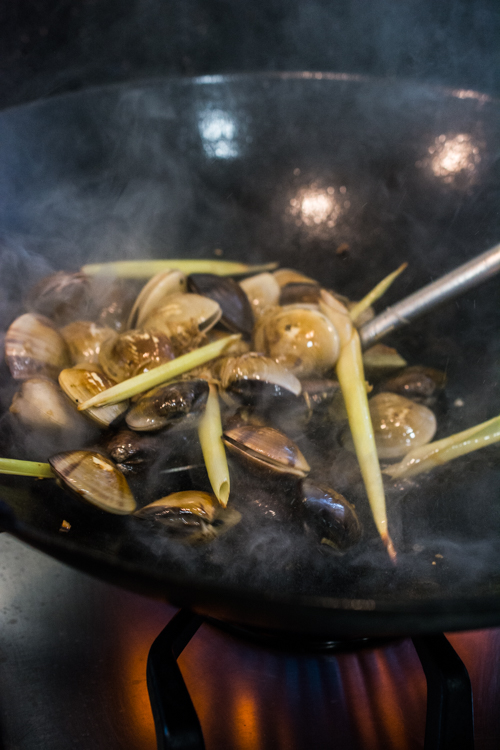 Asian Stir-Fried Clams is a simple but flavorful dish. The combination of these common Chinese-cooking ingredients really elevate the flavor of this wonderful shellfish. 