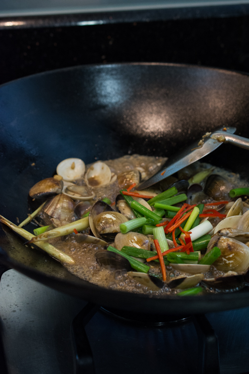 Asian Stir-Fried Clams is a simple but flavorful dish. The combination of these common Chinese-cooking ingredients really elevate the flavor of this wonderful shellfish. 