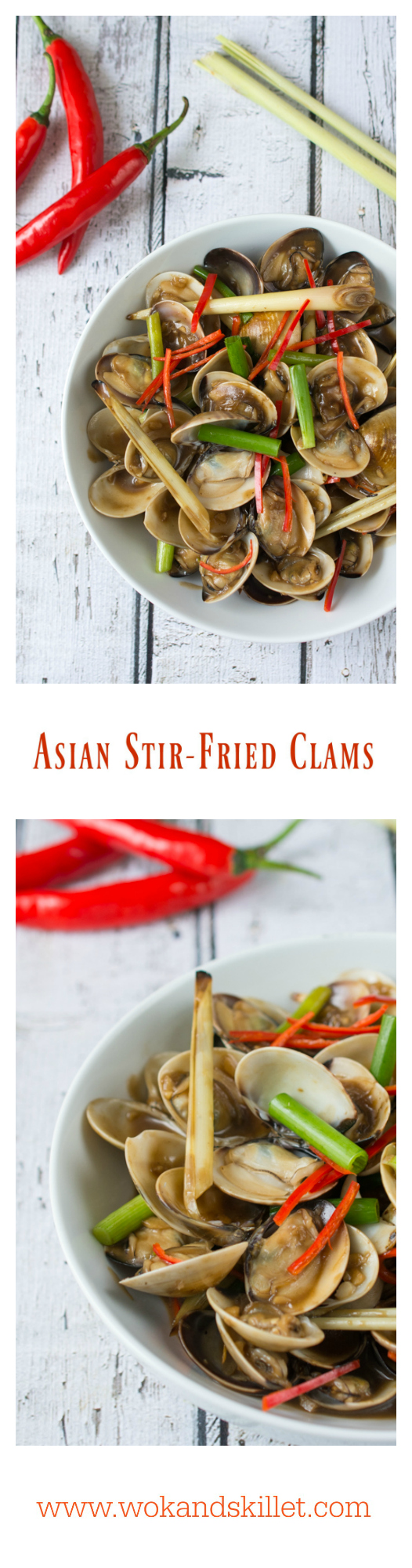 Asian Stir-Fried Clams is a simple but flavorful dish. The combination of these common Chinese-cooking ingredients really elevate the flavor of this wonderful shellfish. 