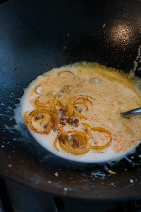 Creamy, silky and incredibly tasty Thai Red Curry Shrimp will be your new go-to dish. It takes just minutes to put together and tastes even better than takeout!