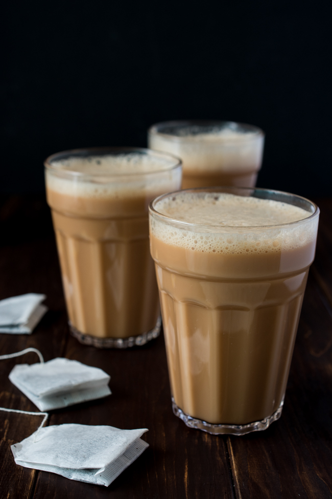 Teh Tarik (literally translated "Pulled Tea") is a rich and creamy tea that originated in Malaysia and is gaining popularity all over the world. The tea is skillfully poured from one jug to another to create the magical froth on the top. 