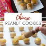 chinese peanut cookies pin