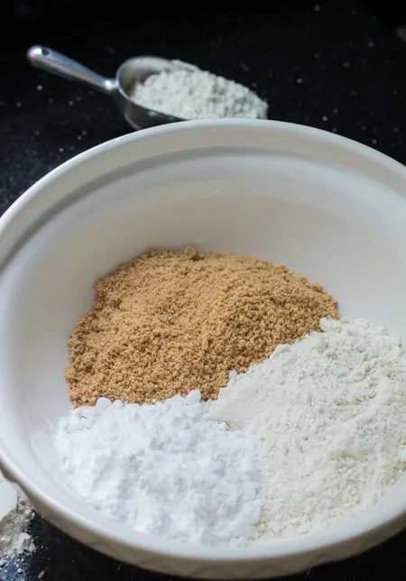 Ingredients for Chinese Peanut Cookies