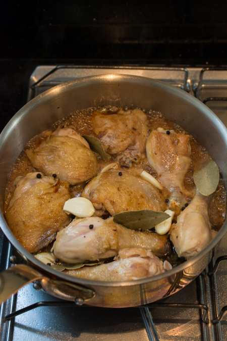 Chicken Adobo is a Filipino classic that has been dubbed the unofficial dish of the Philippines. A simple blend of soy sauce, garlic, vinegar with bay leaves and whole peppercorns yields one of the most incredible sauces you have ever tasted.
