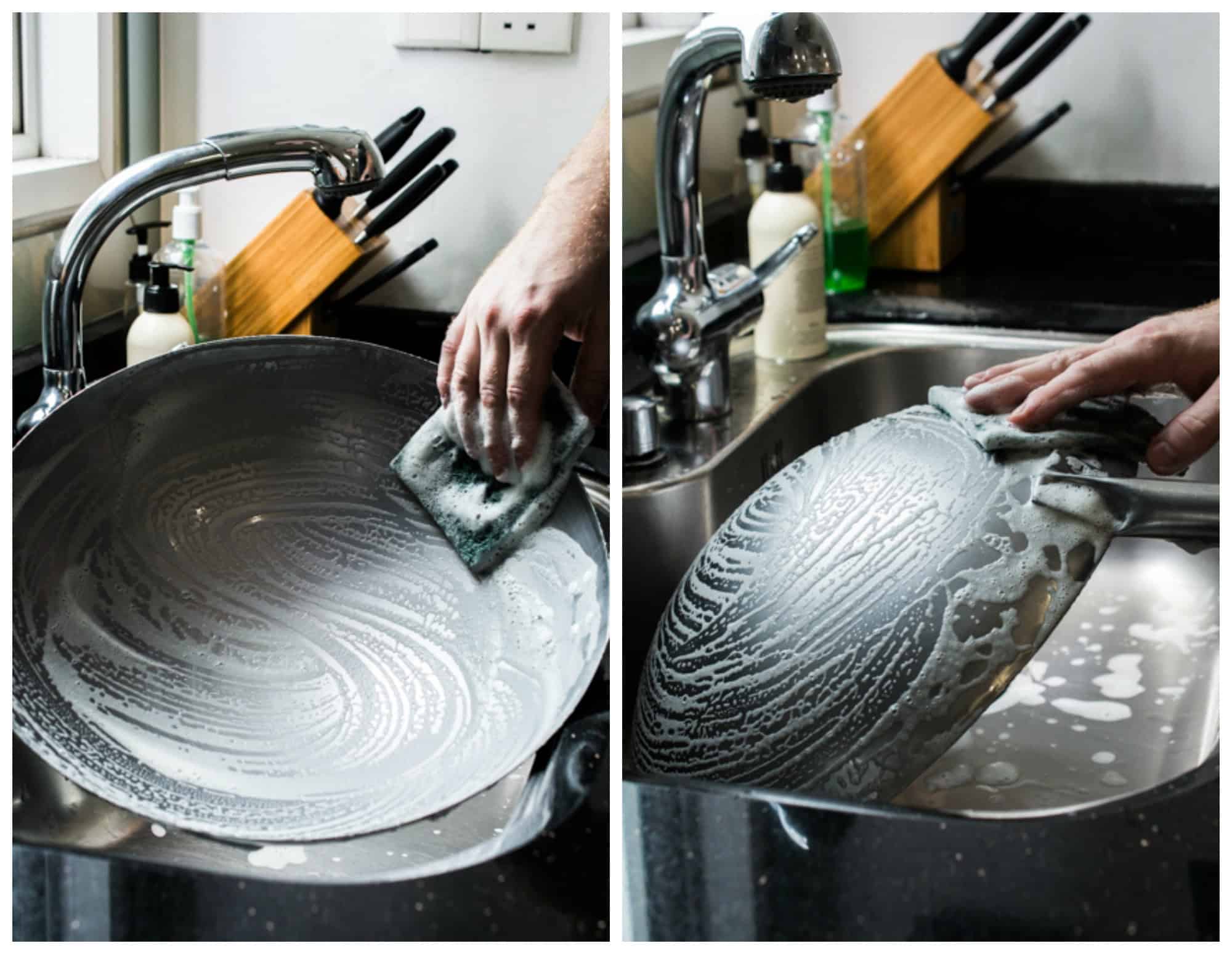 How to Season a Wok - a step by step guide