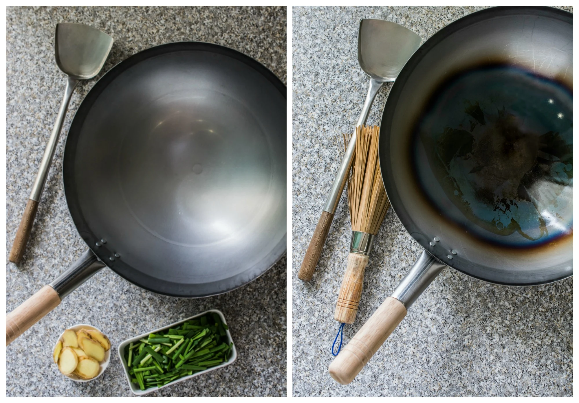 Seasoning a on sale wok