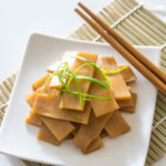 Menma is a classic Japanese ramen topping but can also be enjoyed as a snack. Slightly crunchy and extremely flavorful.