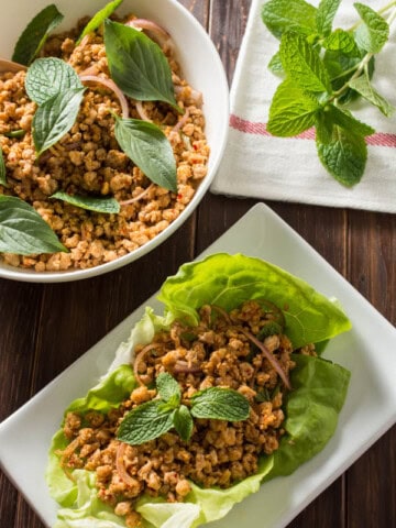 thai larb salad