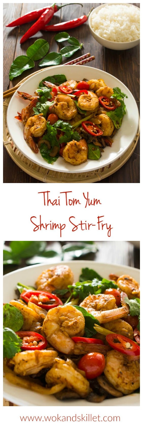 Thai Tom Yum Shrimp StirFry a recipe by Wok & Skillet