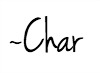 char signature