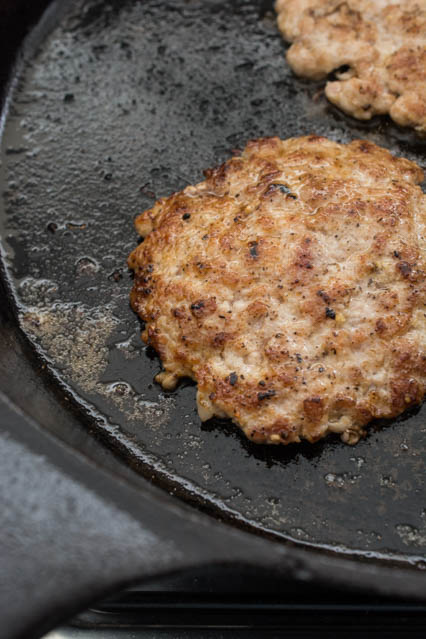 pork burger patties