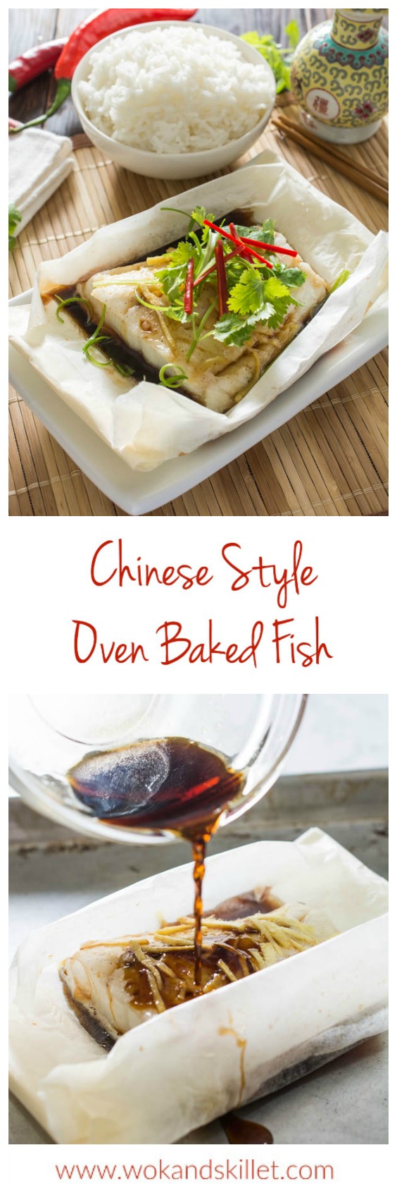 Chinese Style Oven Baked Fish | Wok & Skillet