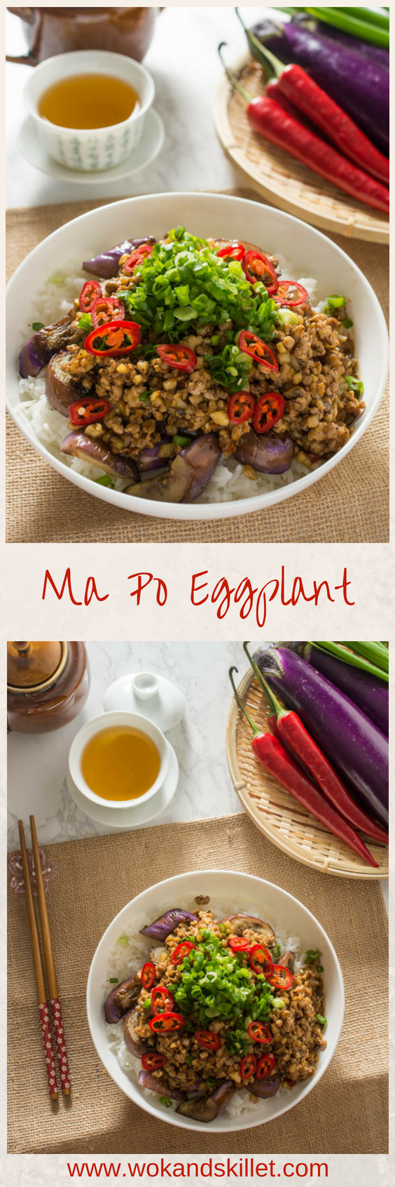 Mapo Eggplant recipe Wok & Skillet
