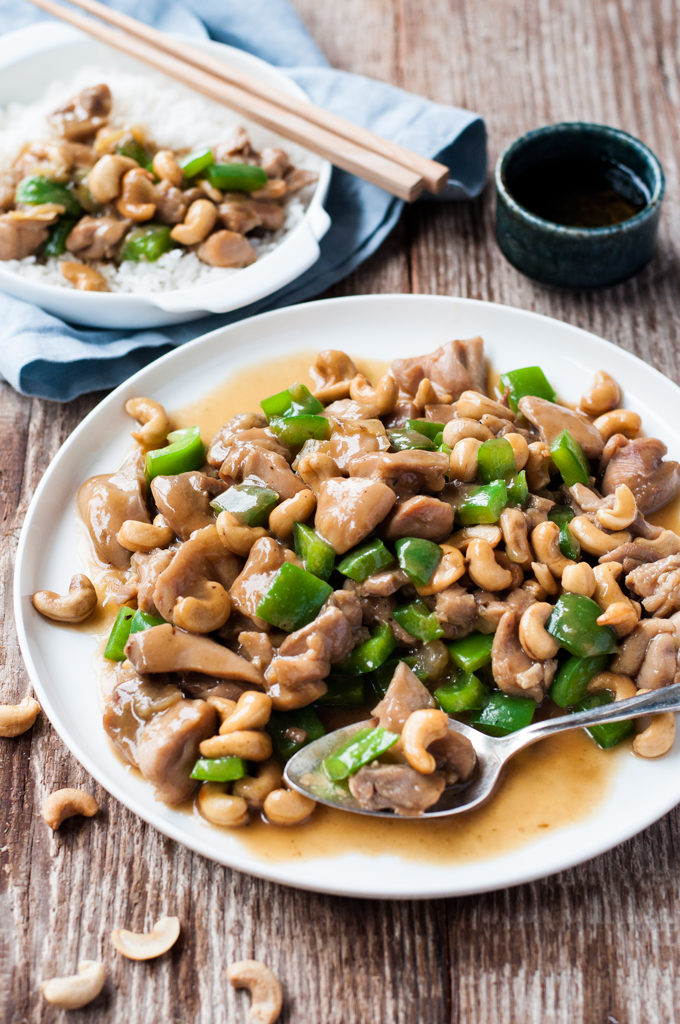 Chinese restaurant recipes - cashew chicken