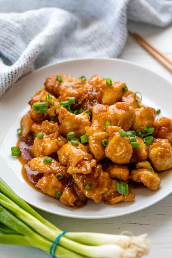 Chinese restaurant recipes - orange chicken