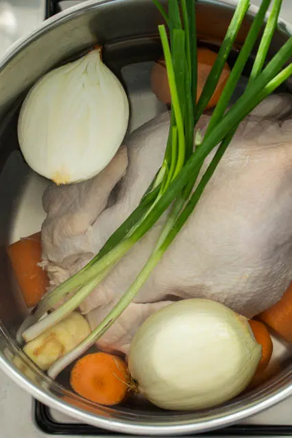 ingredients for chinese chicken stock