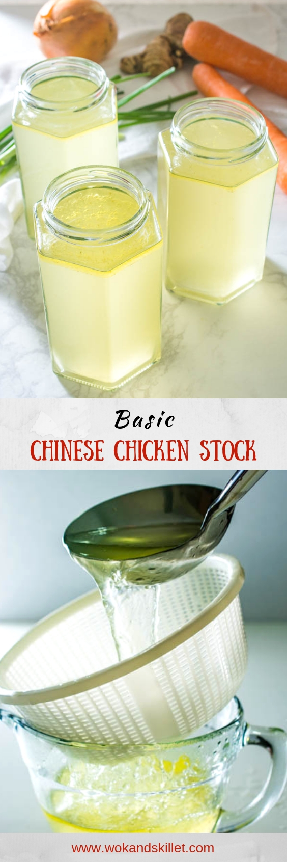 Basic Chinese Chicken Stock Wok & Skillet