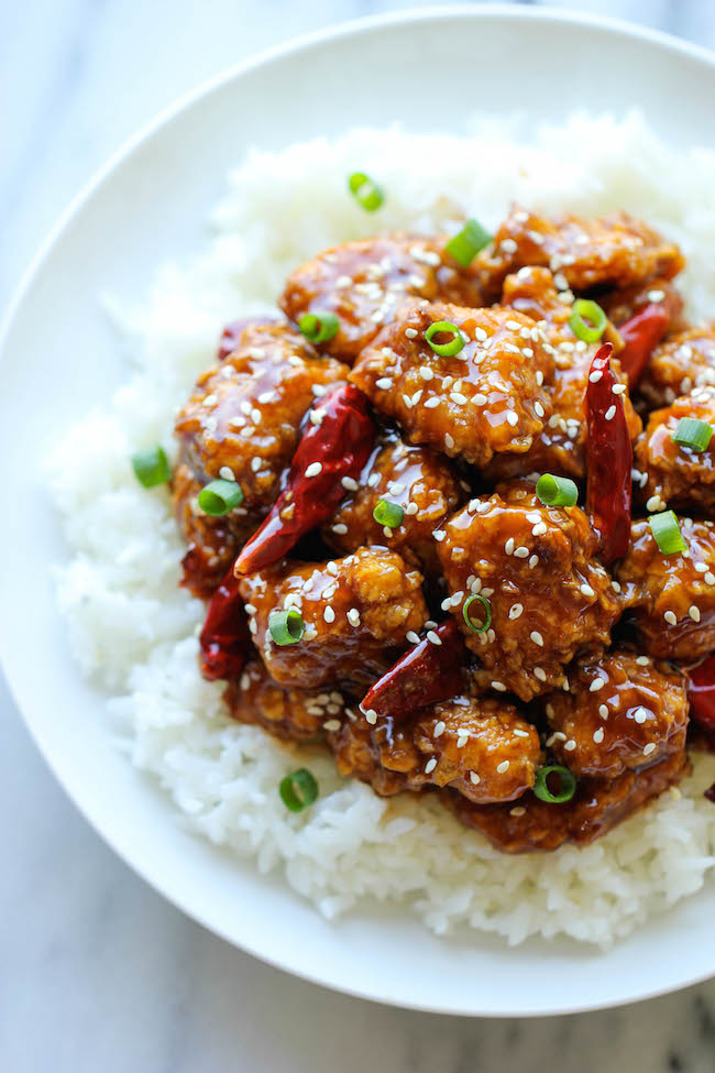 Chinese restaurant recipes - general tso's chicken