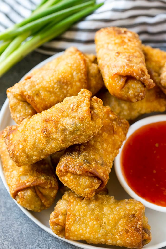 Chinese restaurant recipes - egg rolls