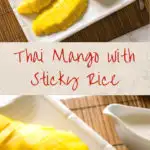 mango with sticky rice