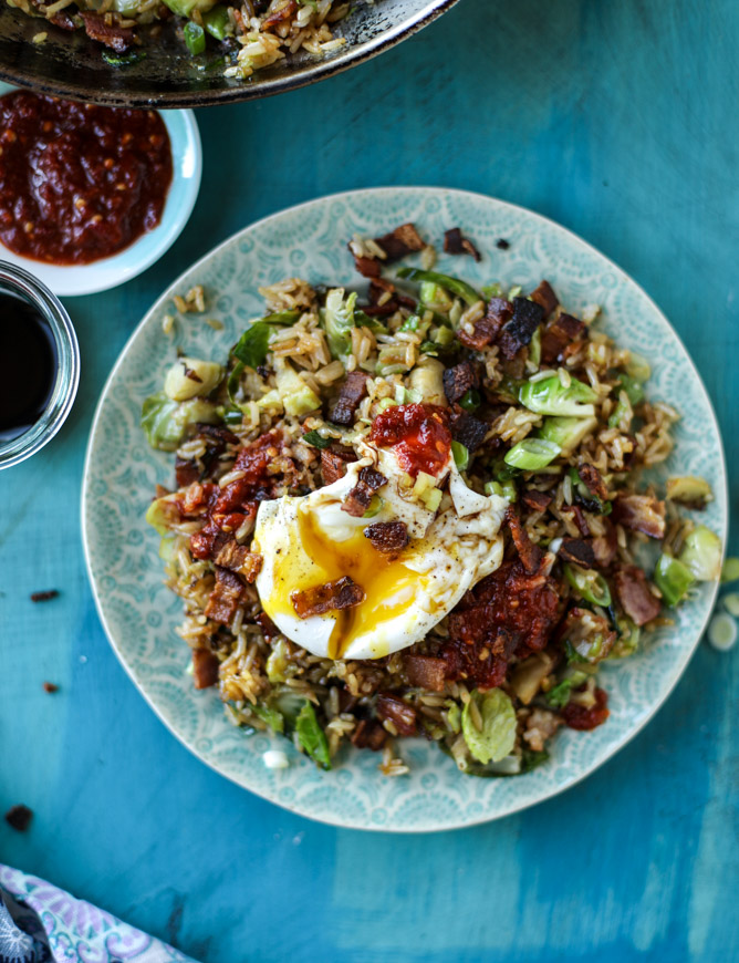 Brussels Sprouts Fried Rice Recipe