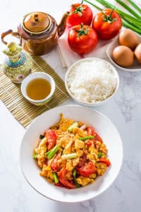 chinese egg and tomato