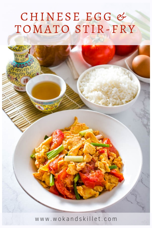 Chinese Egg and Tomato StirFry Wok & Skillet