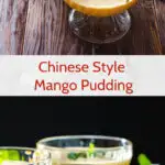 chinese mango pudding