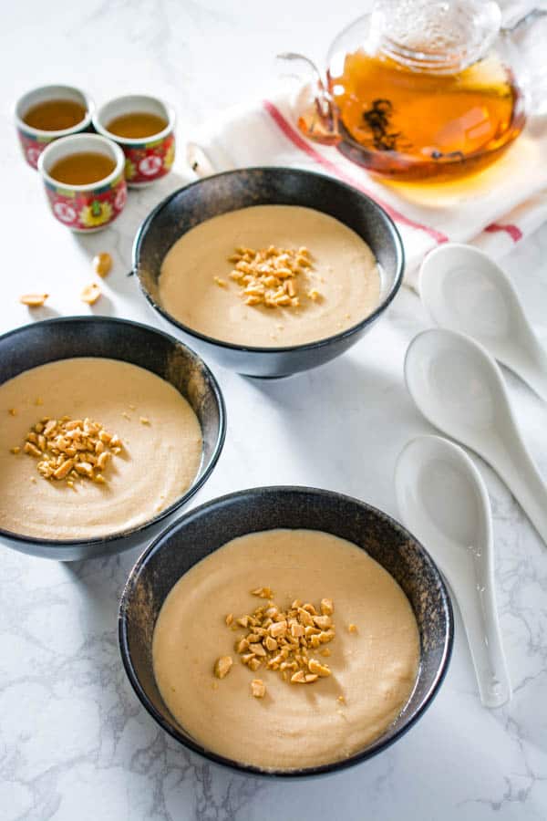 fah sang wu (chinese sweet peanut cream)