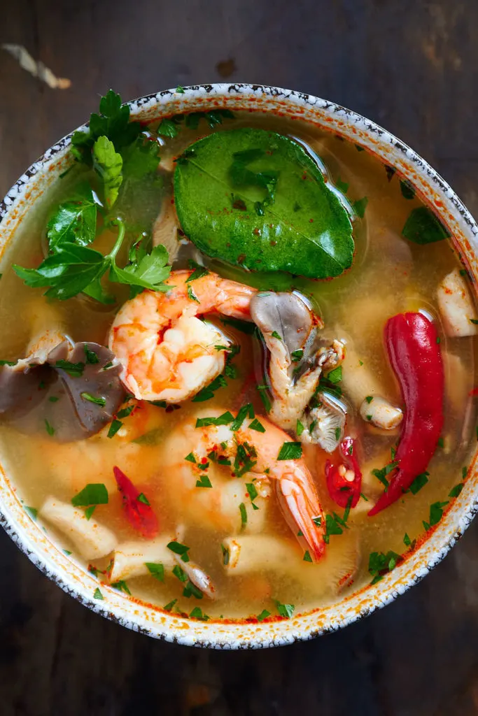 tom yum soup