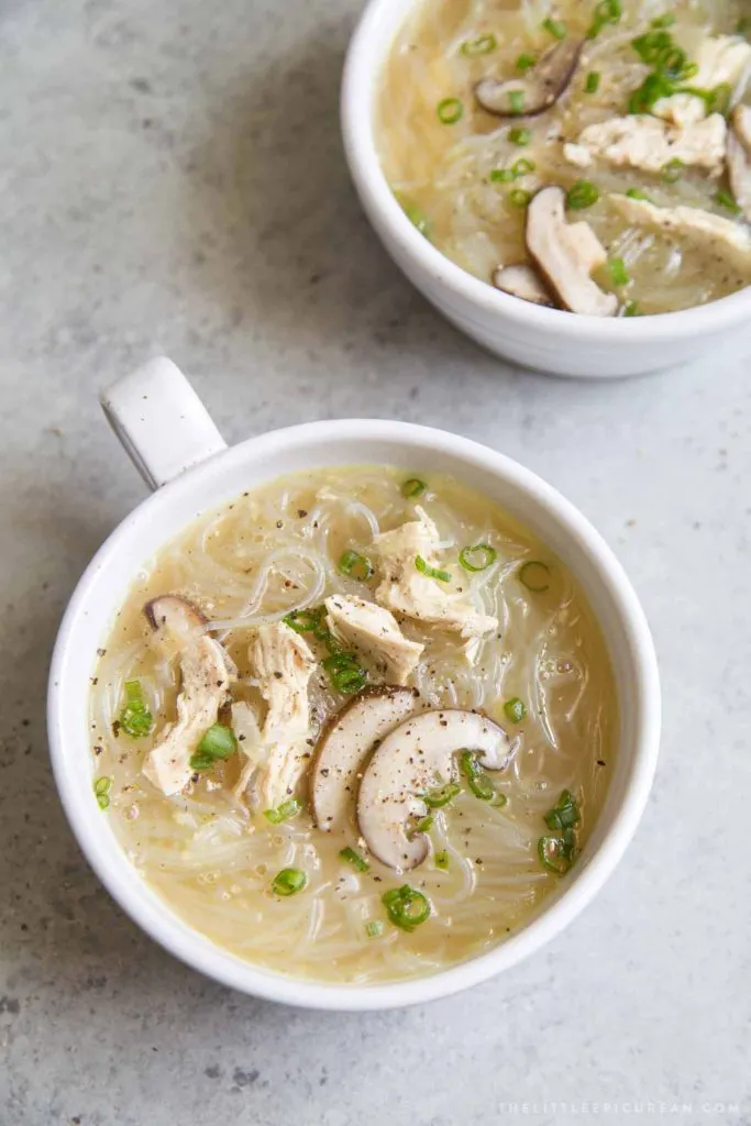 chicken sotanghon soup