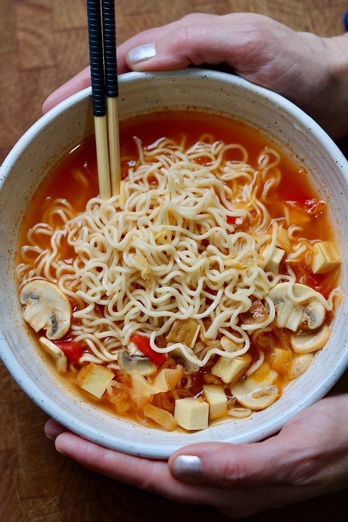 vegan ramen soup