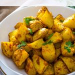Roasted Thai Yellow Curry Roasted Potatoes pin