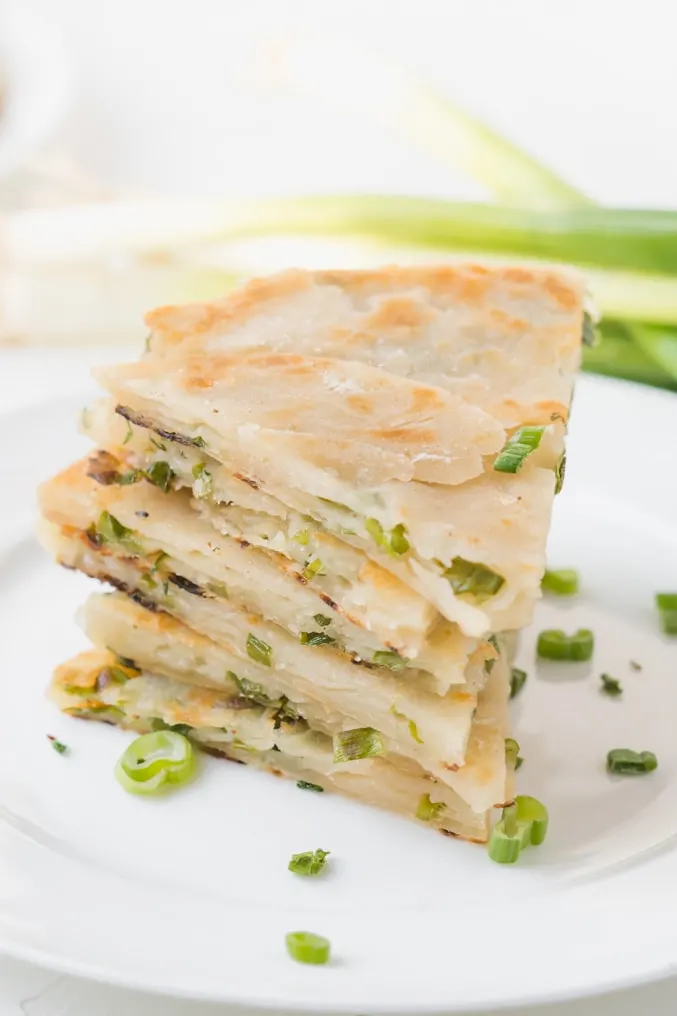 EASY SCALLION PANCAKES