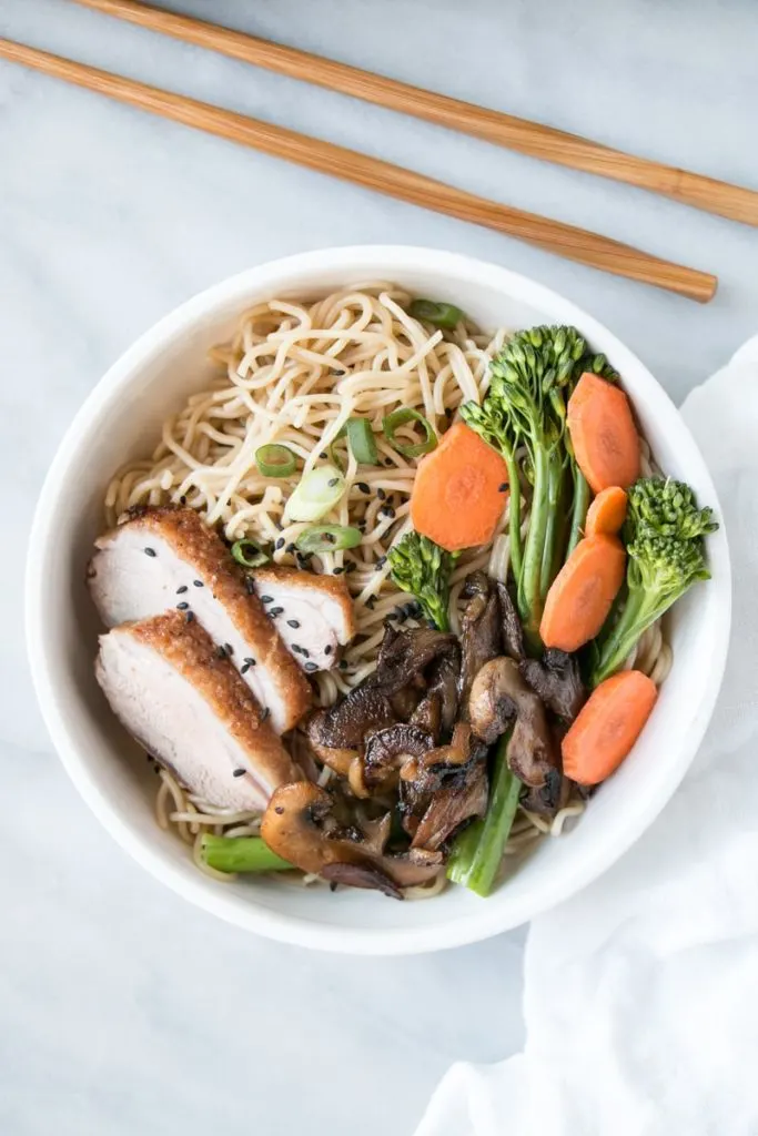 CRISPY SESAME DUCK RAMEN