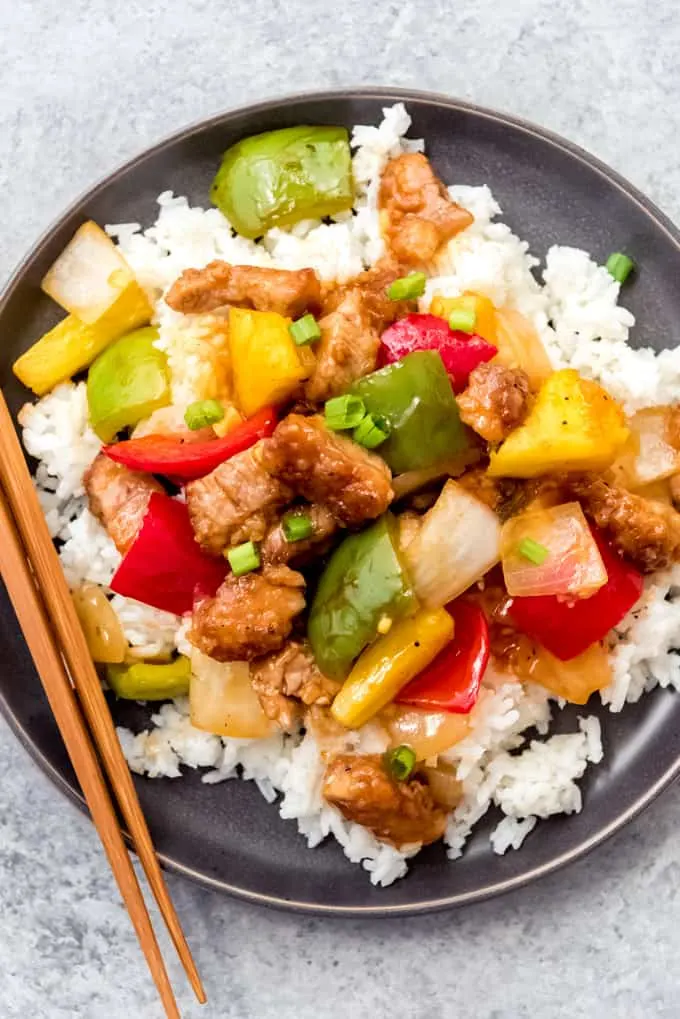 CHINESE SWEET AND SOUR PORK